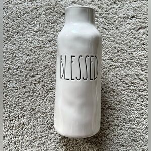 Rae Dunn 'Blessed' Ceramic Vase